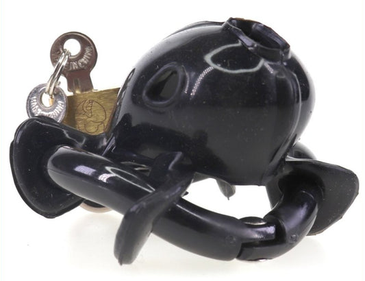 Cage de chasteté Nub Soft 6 x 2cm Noire