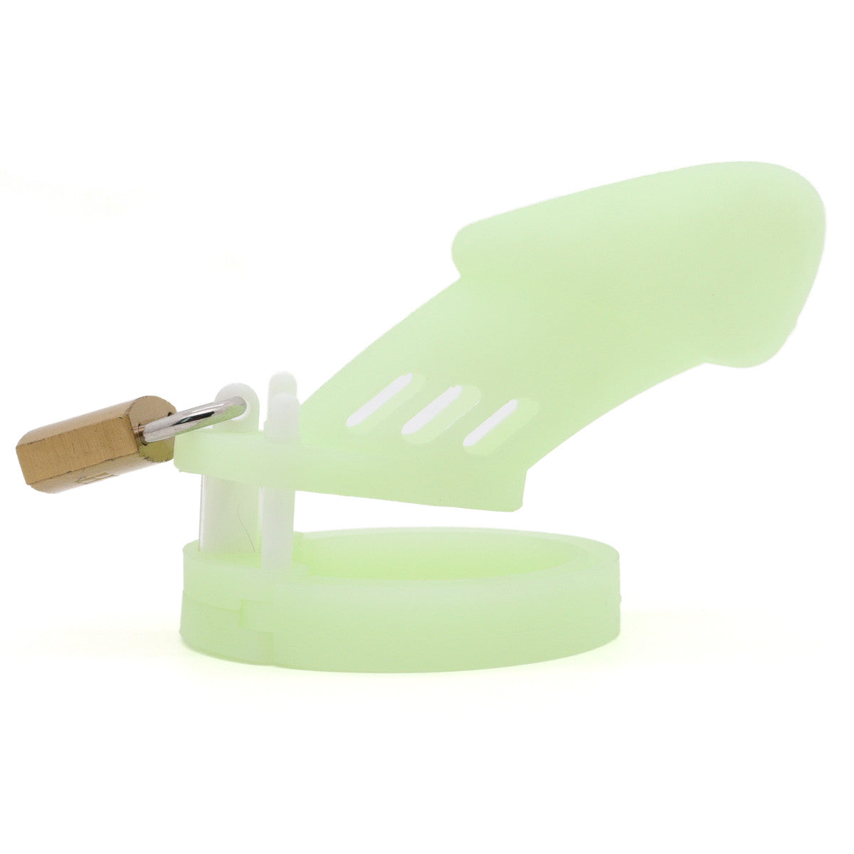 Cage de chasteté phosphorescente Phoscock M 10.5 x 2.7cm