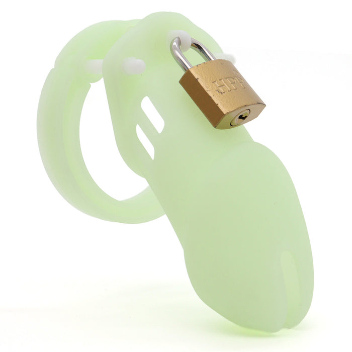 Cage de chasteté phosphorescente Phoscock M 10.5 x 2.7cm