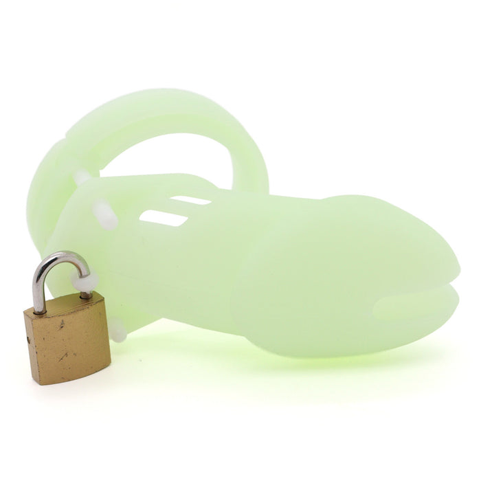 Cage de chasteté phosphorescente Phoscock M 10.5 x 2.7cm