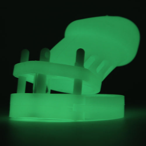 Cage de chasteté phosphorescente Phoscock M 10.5 x 2.7cm