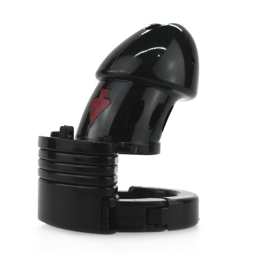 Cage de chasteté PIQUE 10 x 3.5 cm Noire