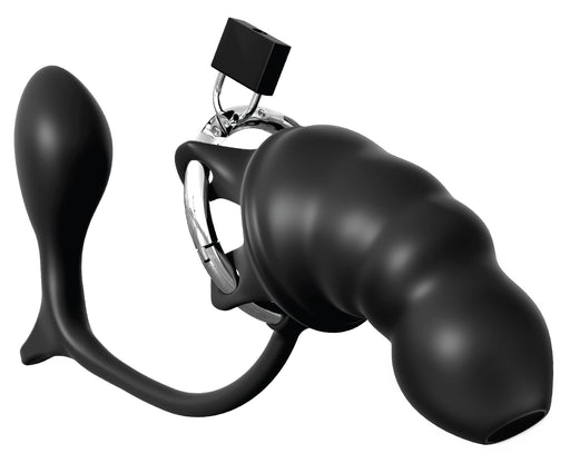 Cage de chasteté Plug Cock Blocker 12.5 x 4.5 cm