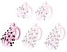 Cage de chasteté Point Up L Rose 10 x 4cm