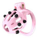 Cage de chasteté Point Up S Rose 6 x 3.5 cm