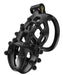 Cage de chasteté Point Up XL Noire 11 x 4cm