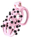 Cage de chasteté Point Up XL Rose 11 x 4cm
