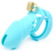 Cage de chasteté Silicone Bran 9 x 3cm Bleue