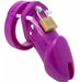 Cage de chasteté Silicone Bran 9 x 3cm Violette