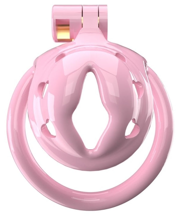 Cage de chasteté Sissy Heart 3 x 3.4cm Rose