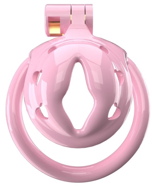 Cage de chasteté Sissy Heart 3 x 3.4cm Rose