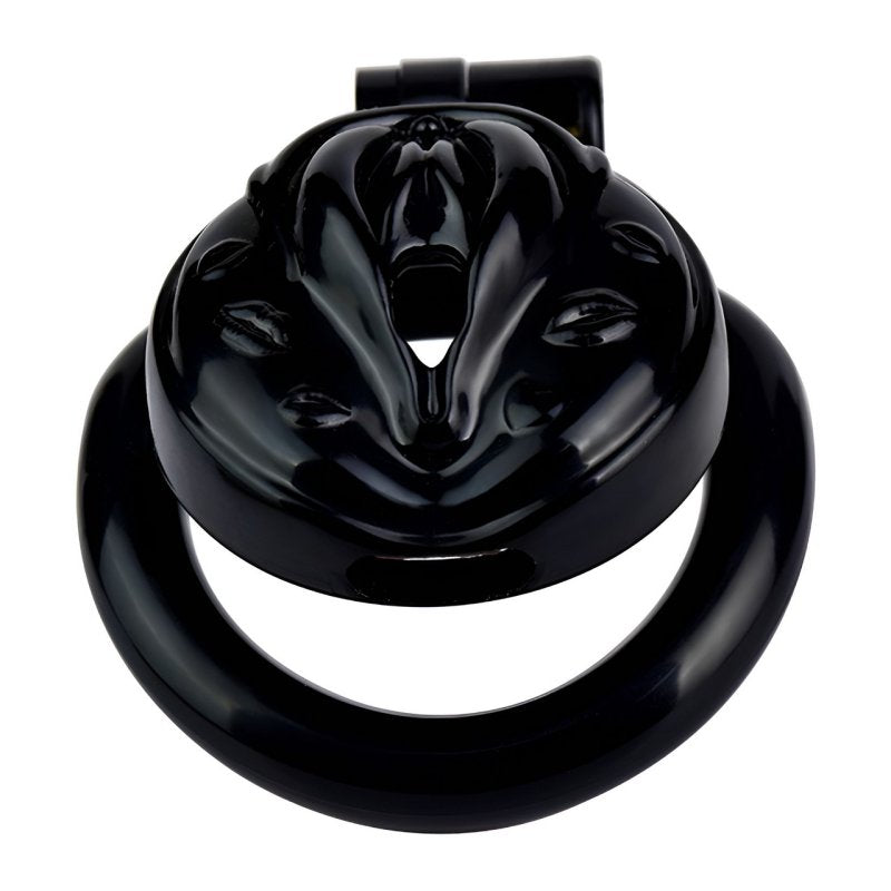 Cage de Chasteté Sissy Kiss 3.5 x 3.8cm Noir