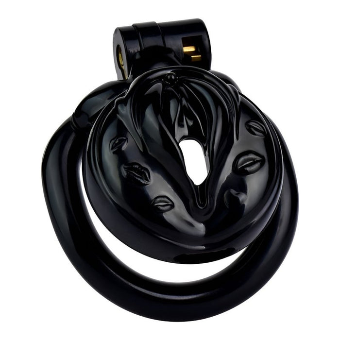 Cage de Chasteté Sissy Kiss 3.5 x 3.8cm Noir