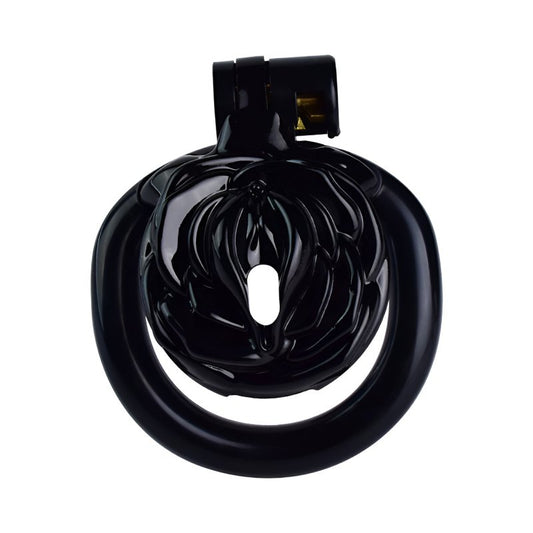 Cage de Chasteté Sissy Rose 3.5 x 3.5 cm Noire