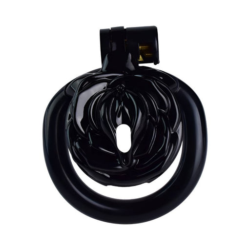 Cage de Chasteté Sissy Rose 3.5 x 3.5 cm Noire