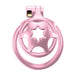 Cage de chasteté SISSY STAR 3 x 3.4 cm Rose