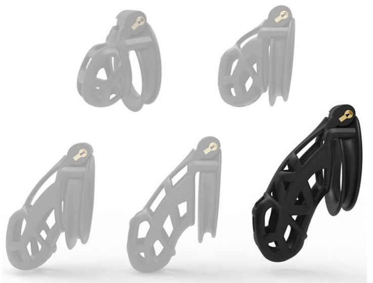 Cage de chasteté Solid Cobra 10 x 4cm
