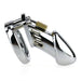 Cage de chasteté STEEL PADLOCK 12 x 3.5cm