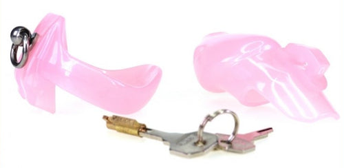 Cage de chasteté Stop This 9 x 3cm Rose