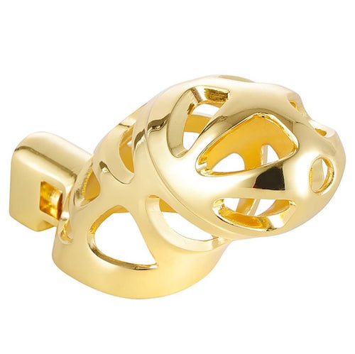 Cage de chasteté Very Lock 10.5 x 3.5 cm Dorée