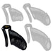 Cage de chasteté Worle M 9 x 3.3 cm Noire