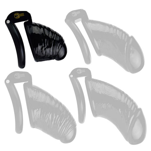 Cage de chasteté Worle S 7 x 3.3 cm Noire
