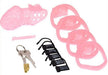 Cage de chasteté XGuard 10 x 3cm Rose