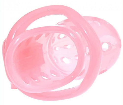 Cage de chasteté XGuard 10 x 3cm Rose