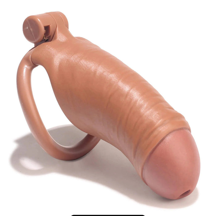 Cage Dick Marron XL 12.5 x 3.5cm