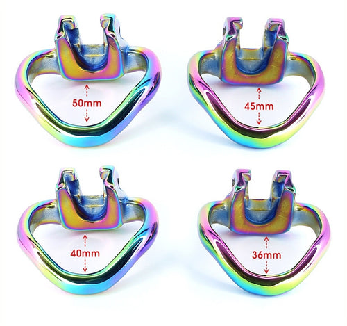 Cage en métal RAINBOW 5.5 x 3.3cm
