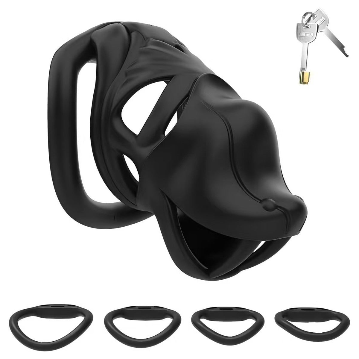 Cage Hiptam Noire M 8 x 3.2cm