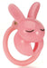 Cage Lapin 4.5 x 3 cm Rose