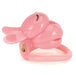 Cage Lapin 4.5 x 3 cm Rose