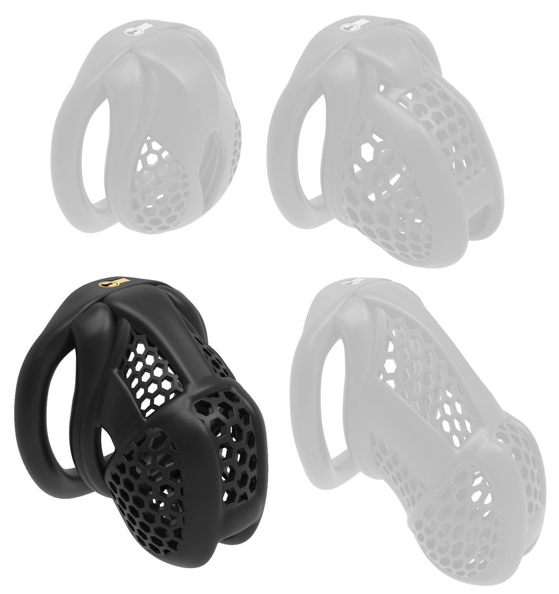 Cage Mayak Noire L 6.5 x 3.3cm