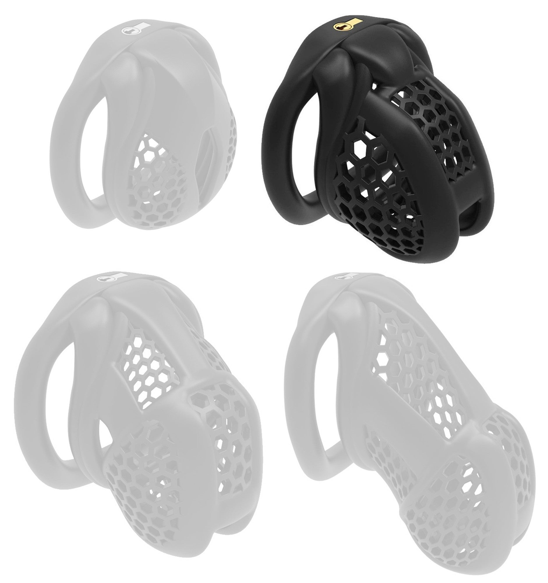 Cage Mayak Noire M 5.5 x 3.3cm