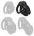 Cage Mayak Noire M 5.5 x 3.3cm