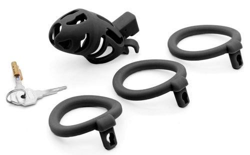 Cage Ollips 9.5 x 3.5 cm Noire