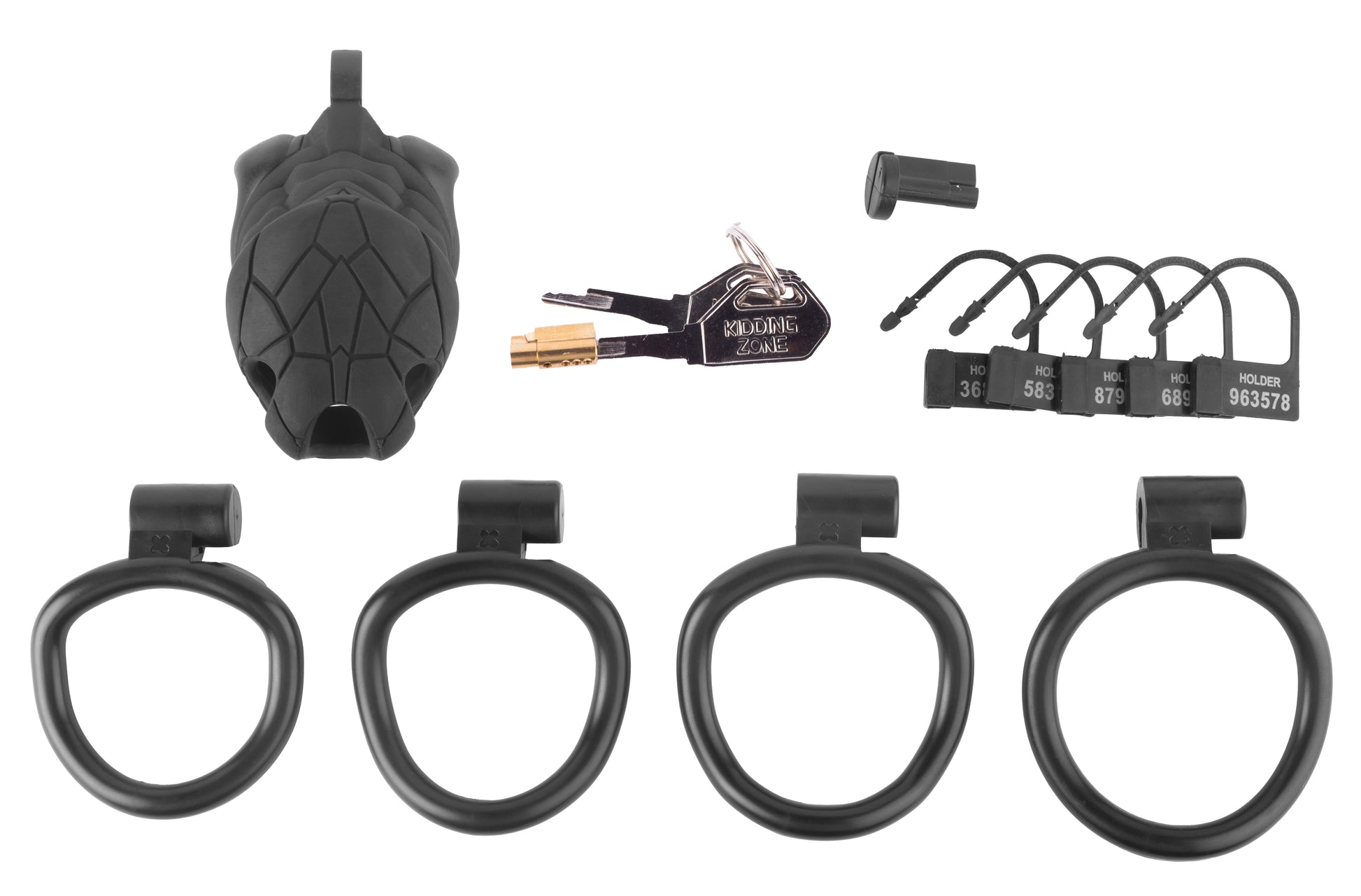 Cage Pytho Noire M 7.5 x 3 cm