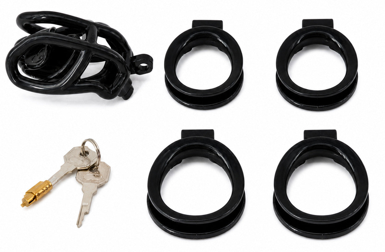 Cage Rammak Noire M 9.5 x 2 cm