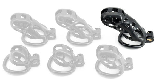 Cage Robat Noire 3XL 12 x 3.7cm