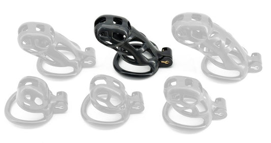 Cage Robat Noire XXL 10 x 3.7cm