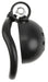 Cage Round Lock 4 x 3.5 cm Noire