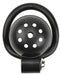 Cage Round Lock 4 x 3.5 cm Noire