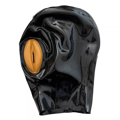Cagoule avec vulve Vagina Hood Noire