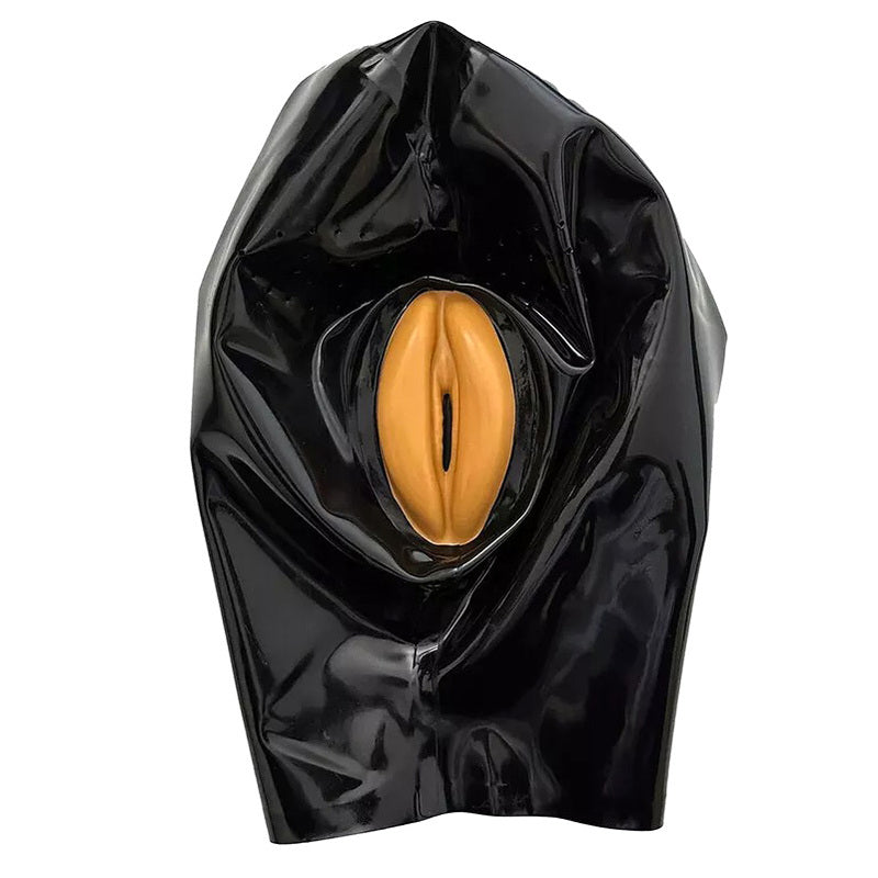 Cagoule avec vulve Vagina Hood Noire