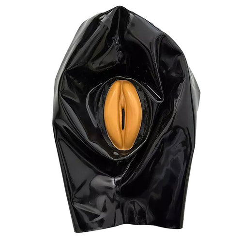 Cagoule avec vulve Vagina Hood Noire