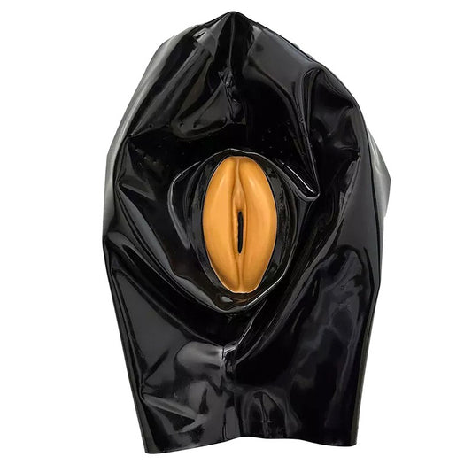 Cagoule avec vulve Vagina Hood Noire