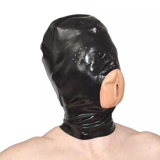 Cagoule avec vulve Vagina Hood Noire