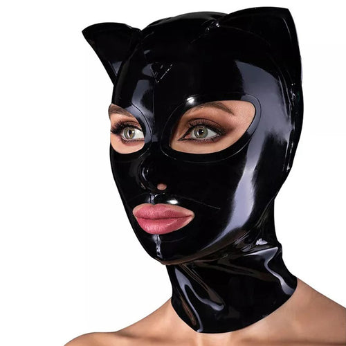 Cagoule Cat Fetish Noire