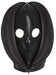 Cagoule Double Layer Simili noire